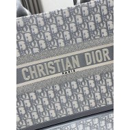 DIOR Small Dior Book Tote - Grey