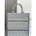 DIOR Small Dior Book Tote - Grey