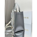 DIOR Small Dior Book Tote - Grey