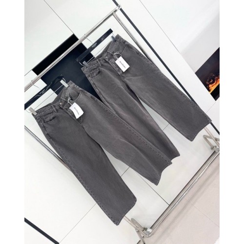 ACNE STUDIOS 2024SS 1981 Premium Washed Distressed Jeans ACNE STUDIOS 2024SS 1981 Premium Washed Distressed Jeans