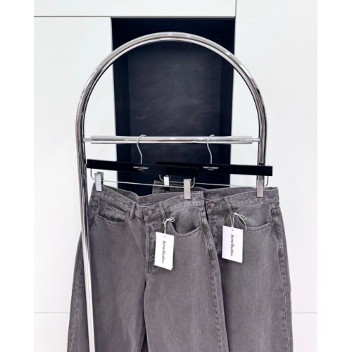 ACNE STUDIOS 2024SS 1981 Premium Washed Distressed Jeans ACNE STUDIOS 2024SS 1981 Premium Washed Distressed Jeans