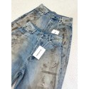 ACNE STUDIOS 2024SS Dirty Ink-Splashed Jeans ACNE STUDIOS 2024SS Dirty Ink-Splashed Jeans