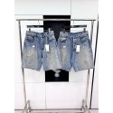 ACNE STUDIOS 2024SS Ink-Splashed Shorts with Belt