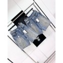 ACNE STUDIOS 2024SS Ink-Splashed Shorts with Belt