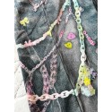ACNE STUDIOS 2025SS Early Spring New Candy Chain 3D Printed Jeans ACNE STUDIOS 2025SS Early Spring New Candy Chain 3D Printed Jeans