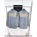 ACNE STUDIOS 2024FW Premium Washed Ink-Splashed Denim Jacket ACNE STUDIOS 2024FW Premium Washed Ink-Splashed Denim Jacket