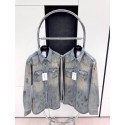 ACNE STUDIOS 2024FW Premium Washed Ink-Splashed Denim Jacket ACNE STUDIOS 2024FW Premium Washed Ink-Splashed Denim Jacket