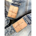 BALENCIAGA 2024FW Hand-painted Totem Printed Baggy Jeans BALENCIAGA 2024FW Hand-painted Totem Printed Baggy Jeans