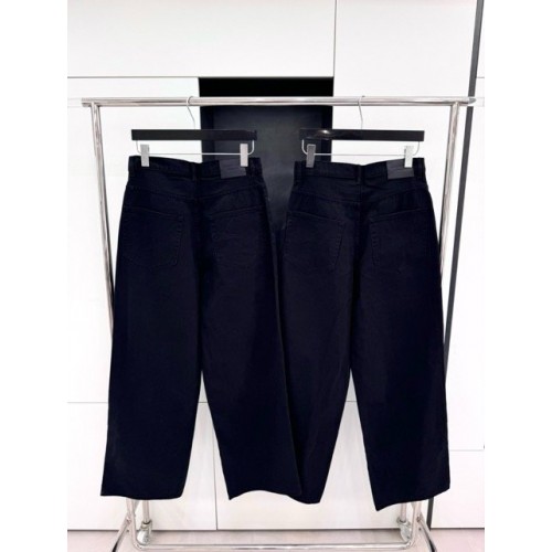 BALENCIAGA 2024SS Black Washed Jeans BALENCIAGA 2024SS Black Washed Jeans