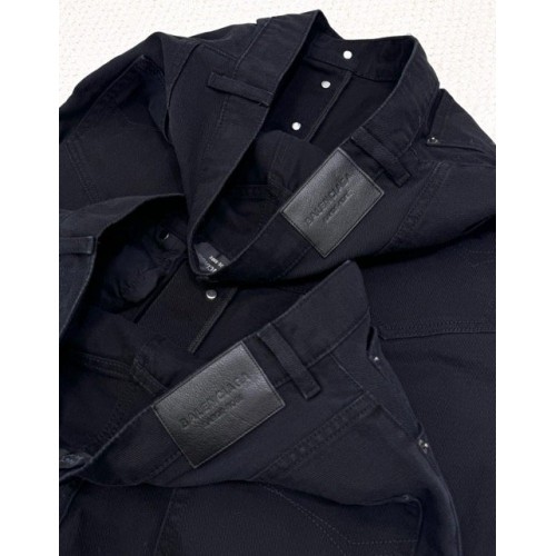 BALENCIAGA 2024SS Black Washed Jeans BALENCIAGA 2024SS Black Washed Jeans