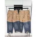 BALENCIAGA 2024SS Stitched Washed Distressed Jeans BALENCIAGA 2024SS Stitched Washed Distressed Jeans