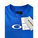 BALENCIAGA 2025SS Early Spring New 01 Printed Short Sleeve - Blue BALENCIAGA 2025SS Early Spring New 01 Printed Short Sleeve - Blue