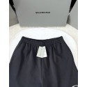 BALENCIAGA 25SS Circular Stitch Embroidery Shorts - Black BALENCIAGA 25SS Circular Stitch Embroidery Shorts - Black