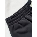 BALENCIAGA 25SS Circular Stitch Embroidery Shorts - Black BALENCIAGA 25SS Circular Stitch Embroidery Shorts - Black