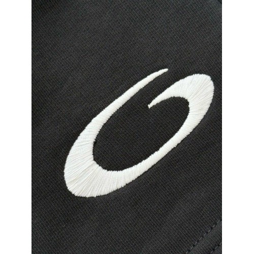 BALENCIAGA 25SS Circular Stitch Embroidery Shorts - Black BALENCIAGA 25SS Circular Stitch Embroidery Shorts - Black