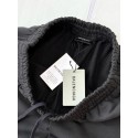 BALENCIAGA 25SS Circular Stitch Embroidery Shorts - Black BALENCIAGA 25SS Circular Stitch Embroidery Shorts - Black