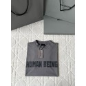 BALENCIAGA 25SS Distressed Grey Printed Short Sleeves BALENCIAGA 25SS Distressed Grey Printed Short Sleeves