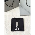 BALENCIAGA 25SS Eye Chart Printed Destroyed Short Sleeves BALENCIAGA 25SS Eye Chart Printed Destroyed Short Sleeves