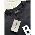 BALENCIAGA 25SS Eye Chart Printed Destroyed Short Sleeves BALENCIAGA 25SS Eye Chart Printed Destroyed Short Sleeves