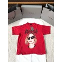 BALENCIAGA 25SS ISAB Red Faded Short Sleeves BALENCIAGA 25SS ISAB Red Faded Short Sleeves