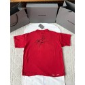 BALENCIAGA 25SS ISAB Red Faded Short Sleeves BALENCIAGA 25SS ISAB Red Faded Short Sleeves