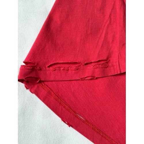 BALENCIAGA 25SS ISAB Red Faded Short Sleeves BALENCIAGA 25SS ISAB Red Faded Short Sleeves