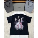 BALENCIAGA 25SS Kardashian Portrait Short Sleeves - Black BALENCIAGA 25SS Kardashian Portrait Short Sleeves - Black