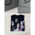 BALENCIAGA 25SS Kardashian Portrait Short Sleeves - Black BALENCIAGA 25SS Kardashian Portrait Short Sleeves - Black