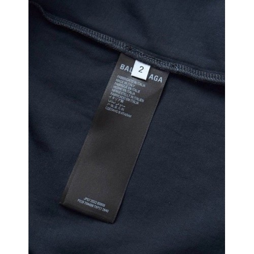 BALENCIAGA 25SS Kardashian Portrait Short Sleeves - Black BALENCIAGA 25SS Kardashian Portrait Short Sleeves - Black