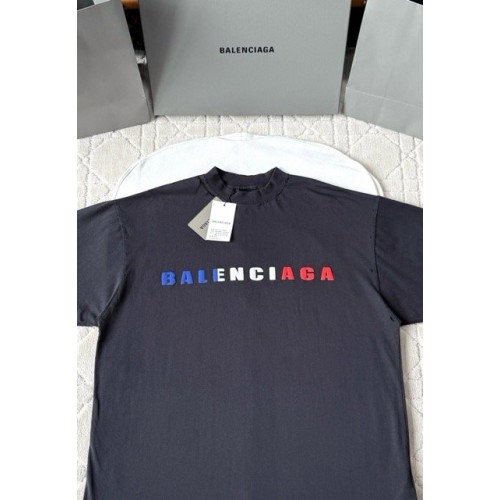 BALENCIAGA 25SS Nylon Printed Crew Neck Short Sleeve BALENCIAGA 25SS Nylon Printed Crew Neck Short Sleeve