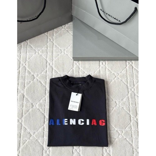 BALENCIAGA 25SS Nylon Printed Crew Neck Short Sleeve BALENCIAGA 25SS Nylon Printed Crew Neck Short Sleeve