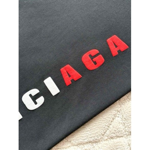 BALENCIAGA 25SS Nylon Printed Crew Neck Short Sleeve BALENCIAGA 25SS Nylon Printed Crew Neck Short Sleeve