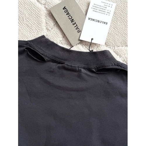 BALENCIAGA 25SS Nylon Printed Crew Neck Short Sleeve BALENCIAGA 25SS Nylon Printed Crew Neck Short Sleeve