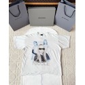 BALENCIAGA 25SS Pleated Portrait White Short Sleeve BALENCIAGA 25SS Pleated Portrait White Short Sleeve