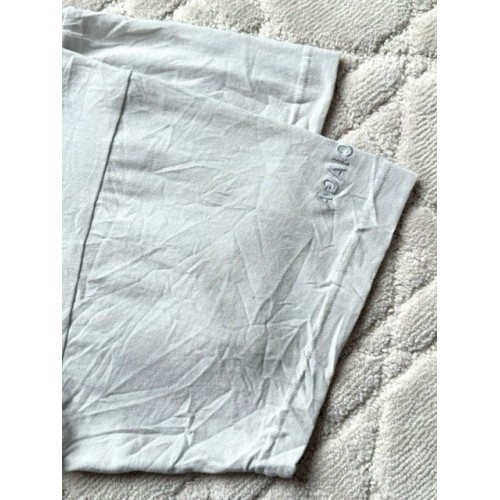 BALENCIAGA 25SS Pleated Portrait White Short Sleeve BALENCIAGA 25SS Pleated Portrait White Short Sleeve