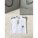 BALENCIAGA 25SS Shoulder Bar Round Neck Short - White BALENCIAGA 25SS Shoulder Bar Round Neck Short - White