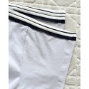 BALENCIAGA 25SS Shoulder Bar Round Neck Short - White BALENCIAGA 25SS Shoulder Bar Round Neck Short - White