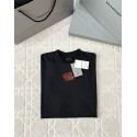 BALENCIAGA 25SS Tape Pattern Round Neck Short Sleeves - Black BALENCIAGA 25SS Tape Pattern Round Neck Short Sleeves - Black
