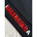 BALENCIAGA 25SS Tape Pattern Round Neck Short Sleeves - Black BALENCIAGA 25SS Tape Pattern Round Neck Short Sleeves - Black