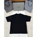 BALENCIAGA 25SS Wheat Ear Round Neck Short Sleeve - Black BALENCIAGA 25SS Wheat Ear Round Neck Short Sleeve - Black