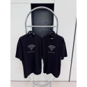 BALENCIAGA 520 Wireless Printed Crew Neck Short Sleeve - Black