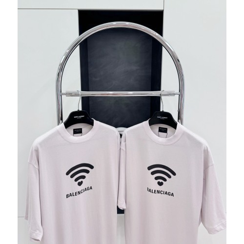 BALENCIAGA 520 Wireless Printed Crew Neck Short Sleeve - Grey