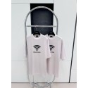 BALENCIAGA 520 Wireless Printed Crew Neck Short Sleeve - Grey