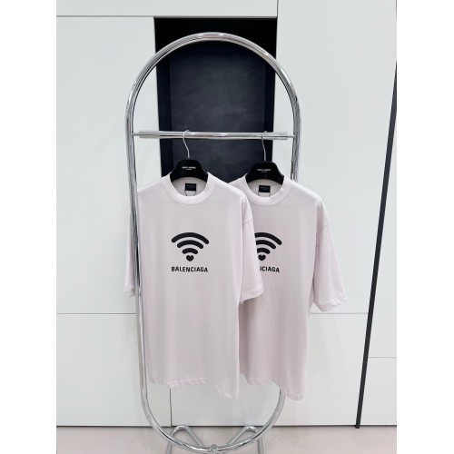 BALENCIAGA 520 Wireless Printed Crew Neck Short Sleeve - Grey