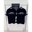 BALENCIAGA AI Logo Printed Short Sleeves - Black
