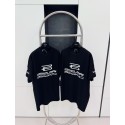 BALENCIAGA AI Logo Printed Short Sleeves - Black