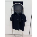 BALENCIAGA Back Print Short Sleeve - Black