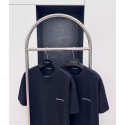BALENCIAGA Back Print Short Sleeve - Black
