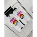 BALENCIAGA Beach Painting Crew Neck Short Sleeve