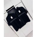 BALENCIAGA Blurred Lettering Printed Short Sleeve - Black